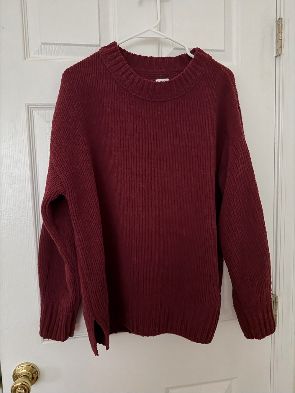 Aerie - Sweater - Red - Small - Oversized